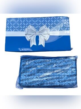 Campanelli Pro Series Microfiber Towel Set of 2 Premium Blue Gift Pack Open Box